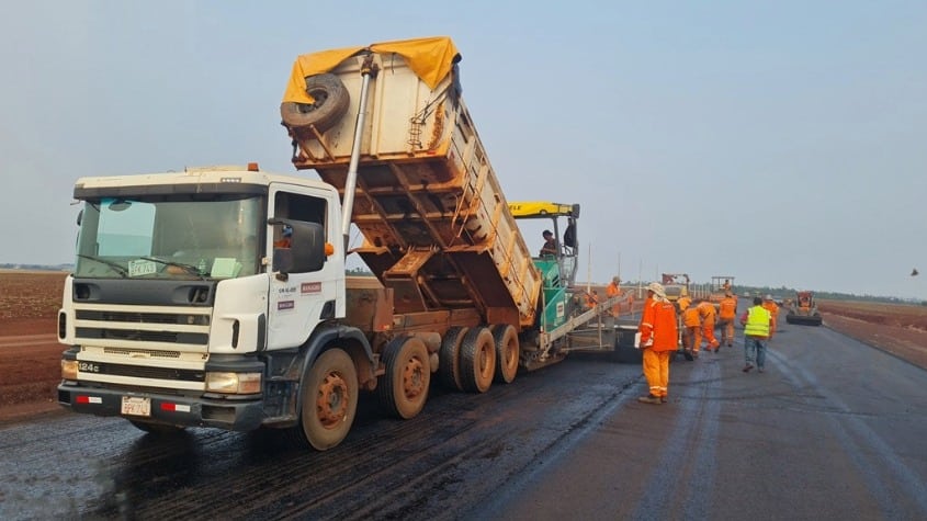 Paraguay: Avanza construcción del Lote 1 de la ruta a Puerto Indio