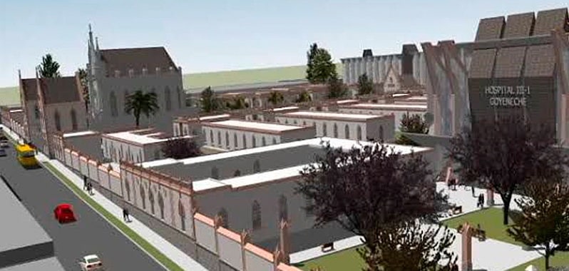 Franceses presentan propuesta para construcción de Hospital Goyeneche en Arequipa