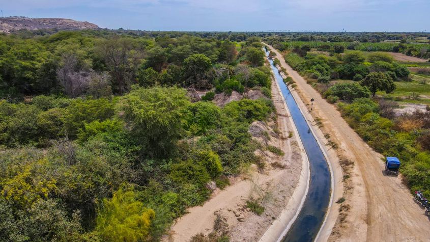Canal de riego