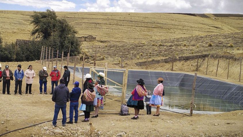 Huancayo: Inauguran reservorio que potenciará uso sostenible del recurso hídrico