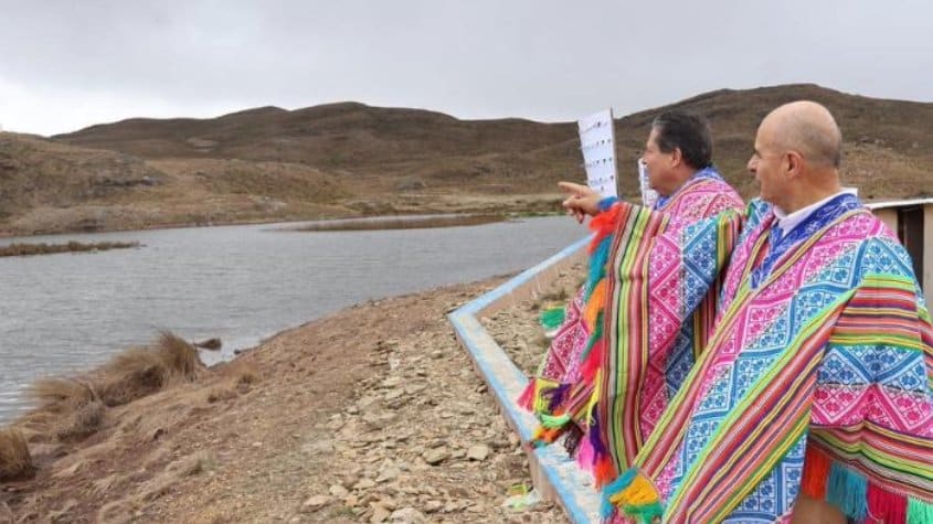 Inauguran cinco nuevas qochas en zonas altoandinas en Cusco
