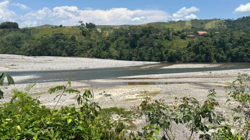 San Martín: Construyen puente peatonal colgante Santa Rosa de Mishollo en Tocache