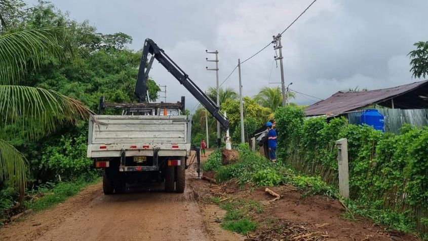 San Martín: Electrificación rural en Cacatachi registra un 85% de avance