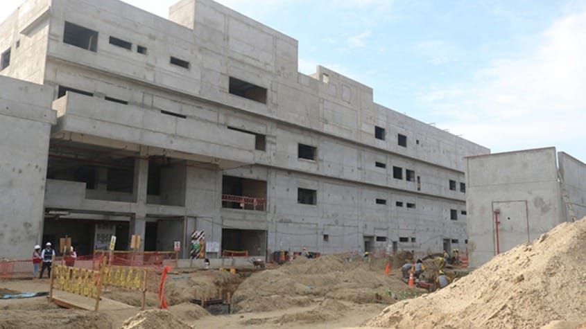 Áncash: Reconstrucción de Hospital de apoyo San Ignacio de Casma presenta un avance del 60%