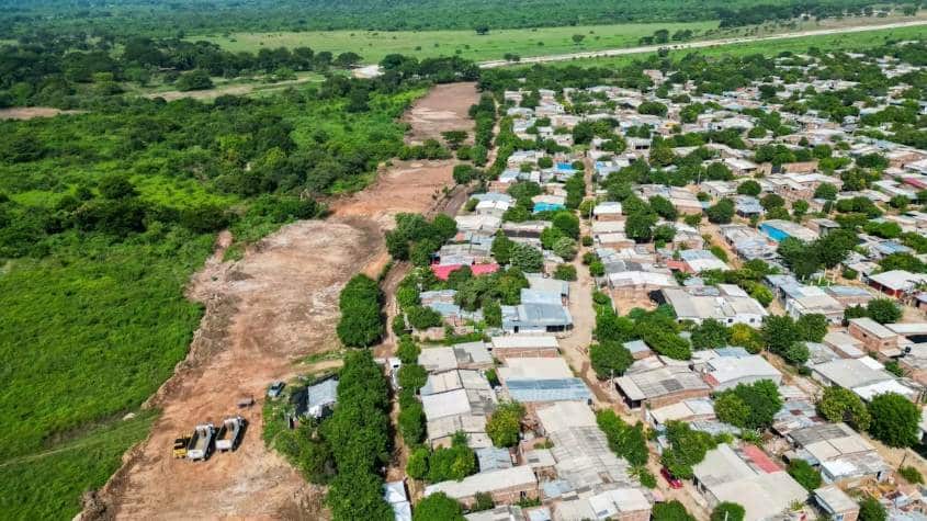 Colombia: Inician obra vial que conectará al occidente con la comuna 4 y 5 de Valledupar