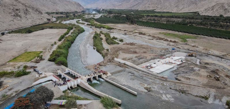 Agro Rural reactivó ocho obras de irrigación en cinco regiones