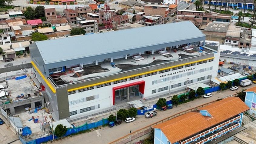 Áncash: Nuevo Hospital de Apoyo de Yungay va quedando listo para su entrega