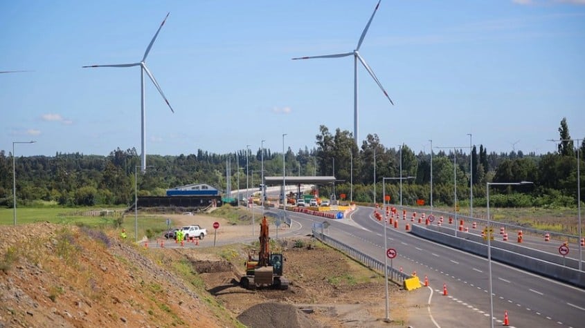 Chile: Nueva Ruta Nahuelbuta registra 73% de avance