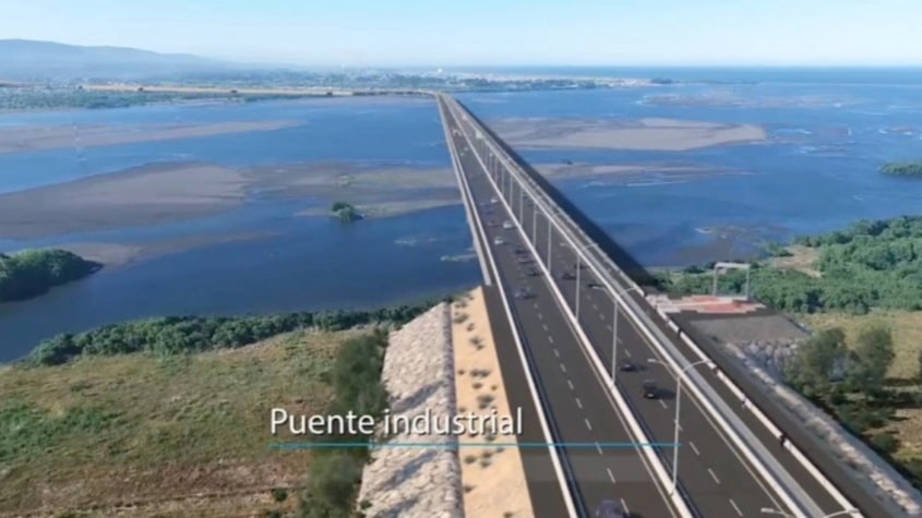 Chile: Puente Industrial presenta 78% de avance