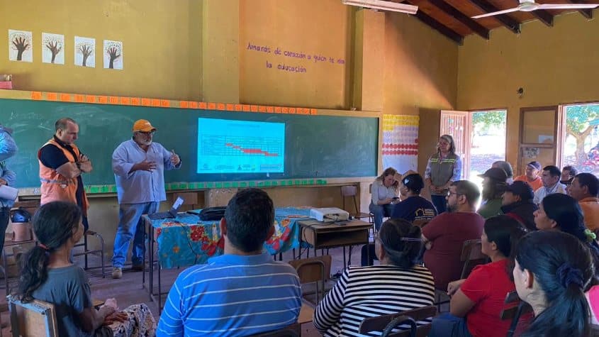 Paraguay: Presentan obras para mejorar el acceso a comunidades del norte