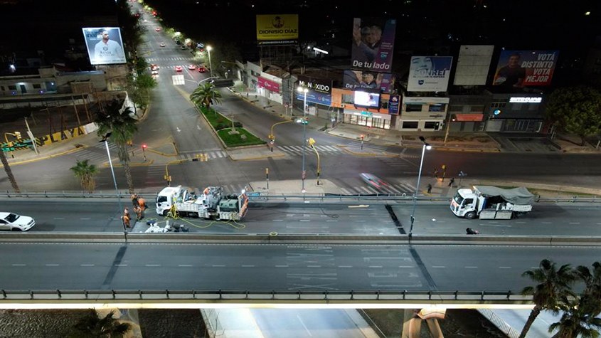 obras en vías
