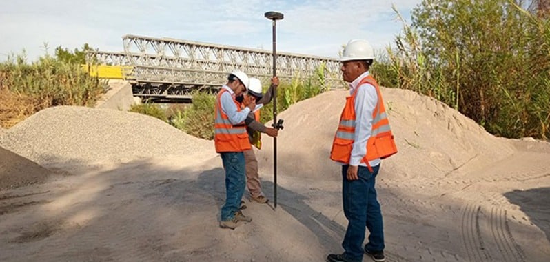 inicio construcción puente
