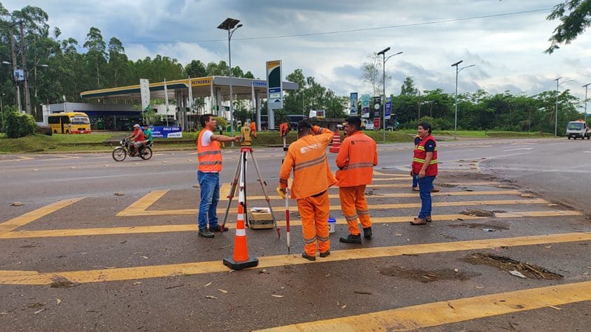 Paraguay: MOPC inicia construcción de rotonda en cruce de Tebicuary