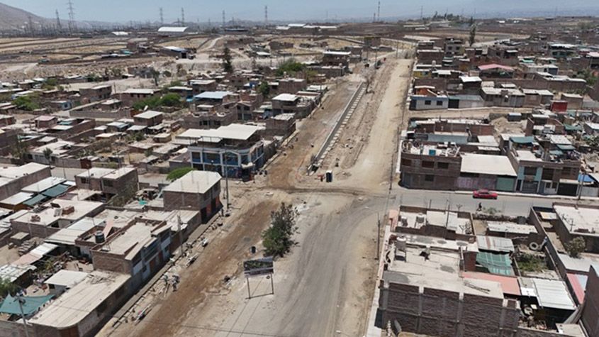 Arequipa: Asfaltan vías en el sector de Horacio Zevallos Gámez