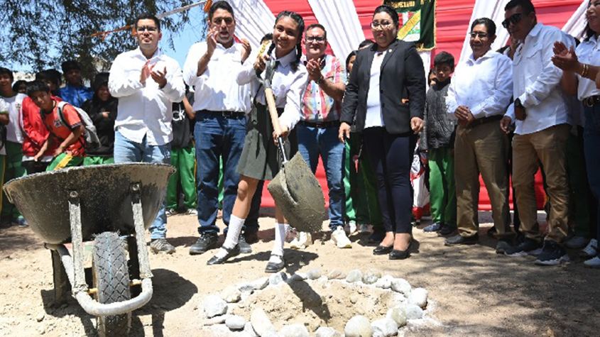Piura: Inician reconstrucción del Colegio Agropecuario N° 07 en A.H. Chiclayito