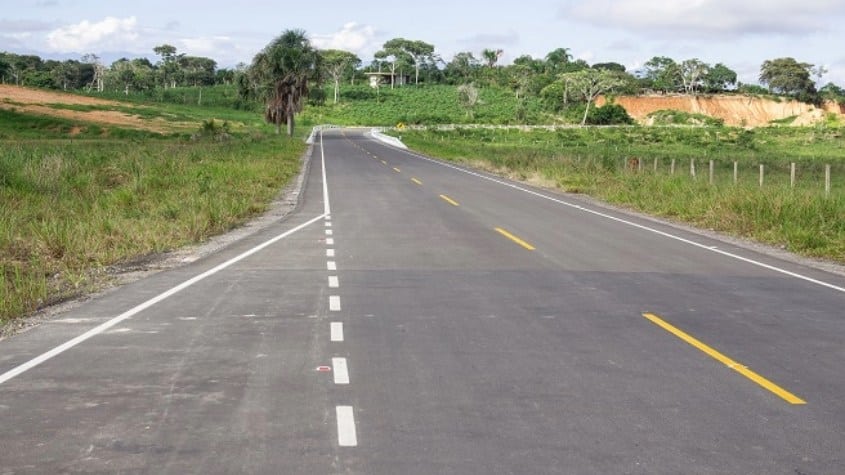 Asfaltado de carretera Moyobamba – Yantaló tiene 90% de avance