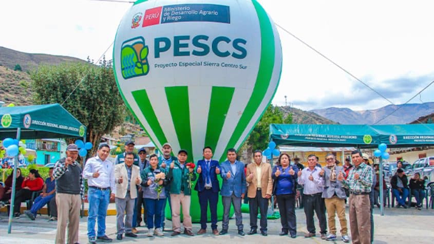 Ayacucho: Inician proyecto de sistema de riego en Sara Sara