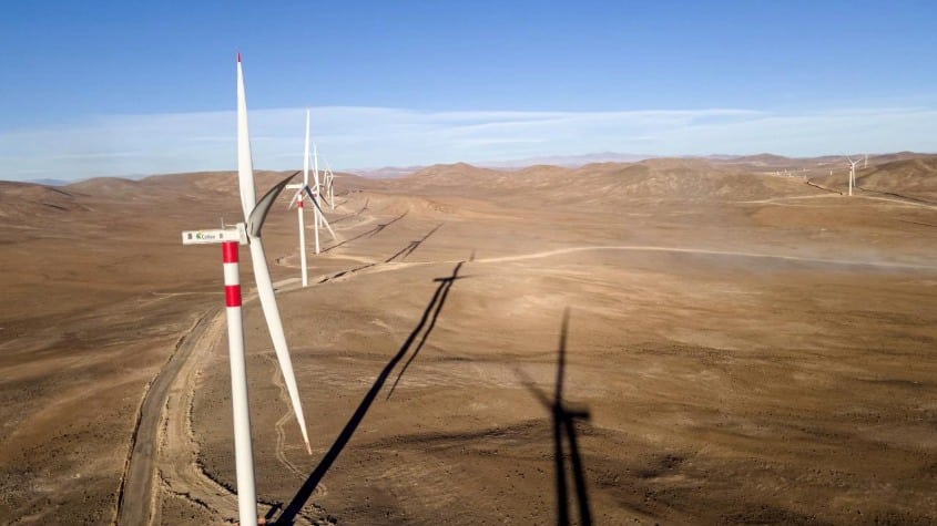 Chile: Parque eólico de Colbún producirá energía equivalente a 715 mil hogares