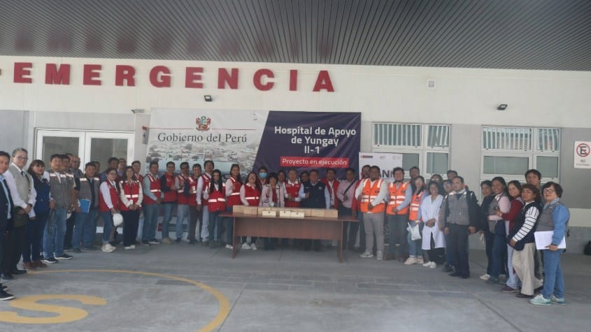 ANIN: Entregan Nuevo Hospital de Apoyo de Yungay