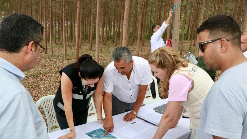 personas viendo prospectos de proyectos