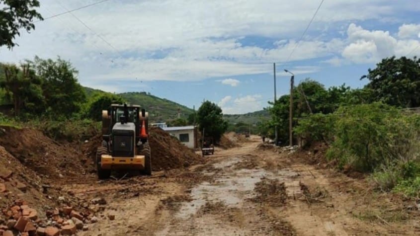 Cajamarca: Ejército rehabilita vías afectadas por lluvias intensas