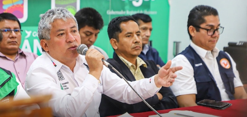 Huánuco: Reinicia construcción de la defensa ribereña de la quebrada de Angorragra