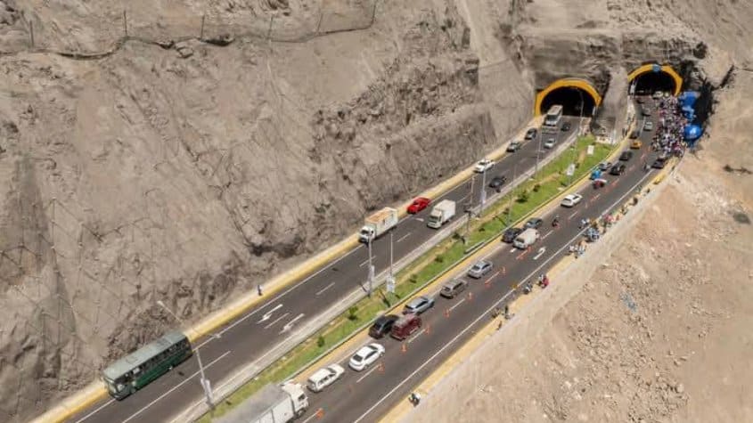 Rímac: Renuevan Túneles Santa Rosa y San Martín