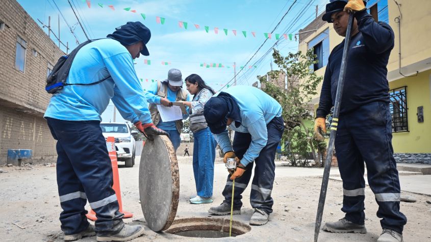 Huaral: Actualizan catastro operacional de las redes de agua potable y alcantarillado