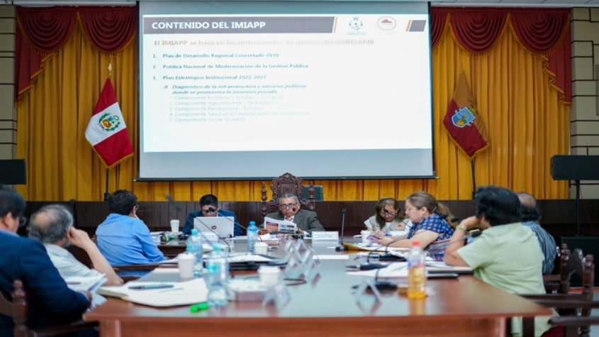 Lambayeque: Consejo Regional aprueba cuatro proyectos estratégicos por S/ 1,500 millones