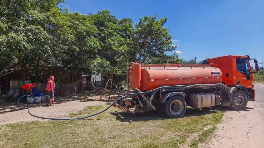 Paraguay: Distribuyen 26 mil litros de agua en Bajo Chaco y Emboscada