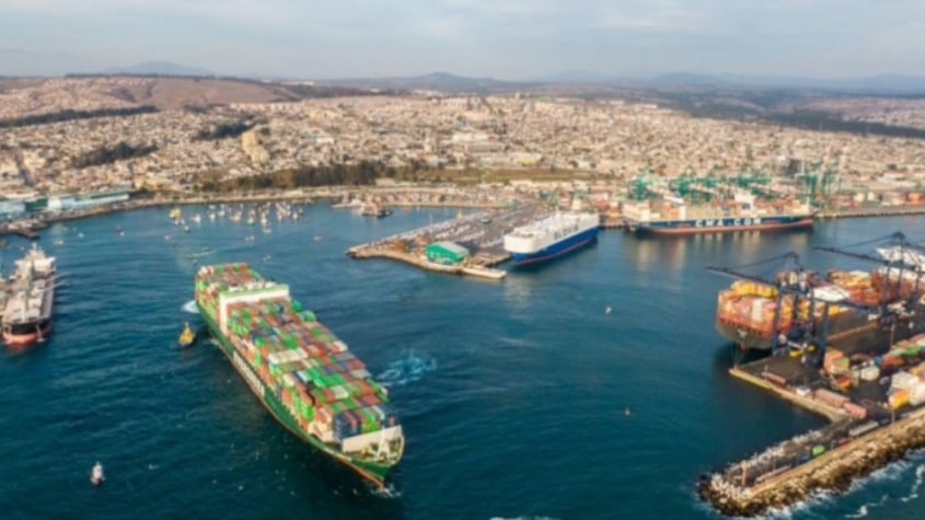 Chile: Inician licitación para construir obras del «Puerto Exterior»