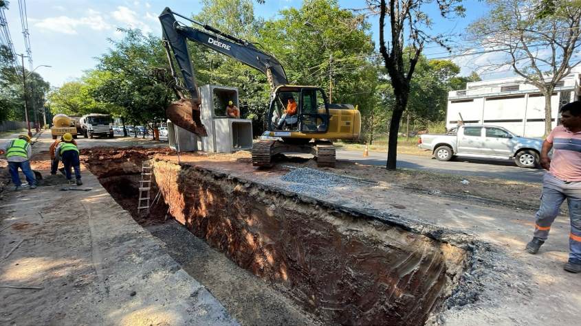 Paraguay: Obras en avenida Mariscal López presentan 9.28% de avance