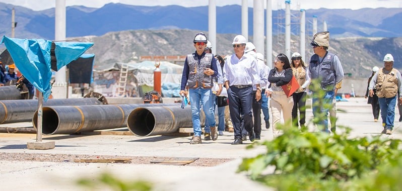 Ayacucho: Avanzan construcción del Centro de Exposiciones y Convenciones Canaán