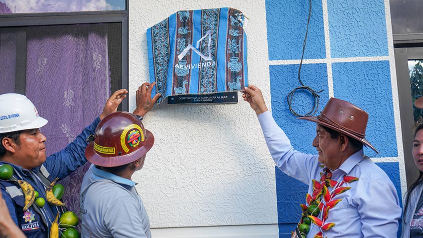 entrega de viviendas