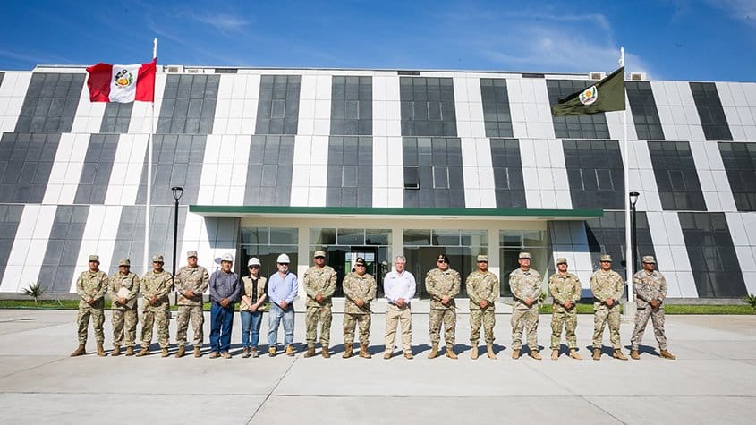 Lambayeque: Avanzan obra de moderno complejo militar del Ejército