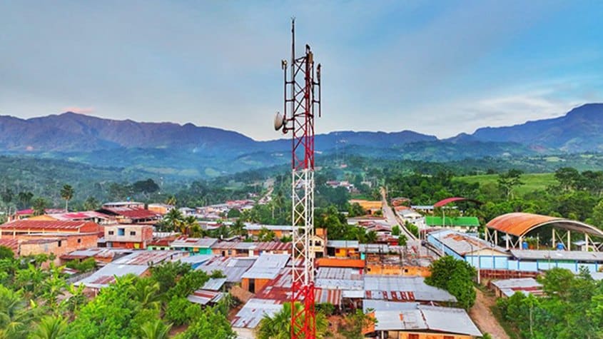 torre de banda ancha