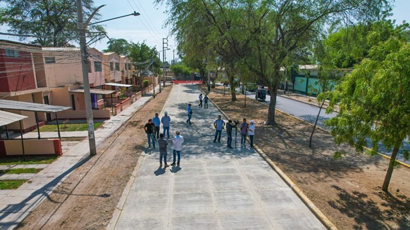 Piura: Mantenimiento de Av. Juan de Cadalzo registra avance del 59%