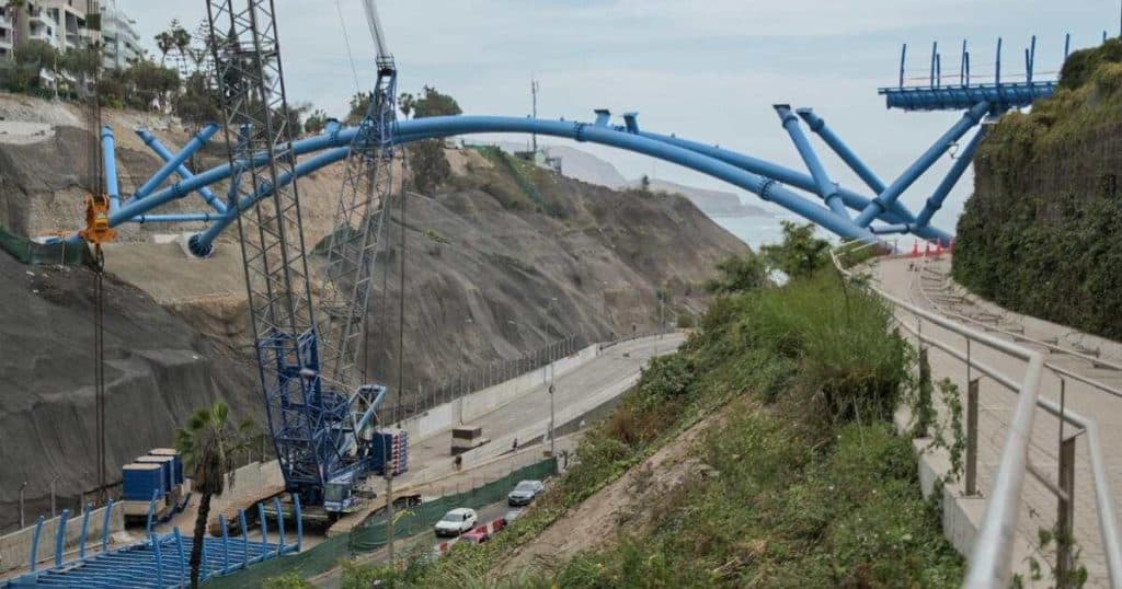 PARALIZAN OBRAS PUENTE MIRAFLORES BARRANCO