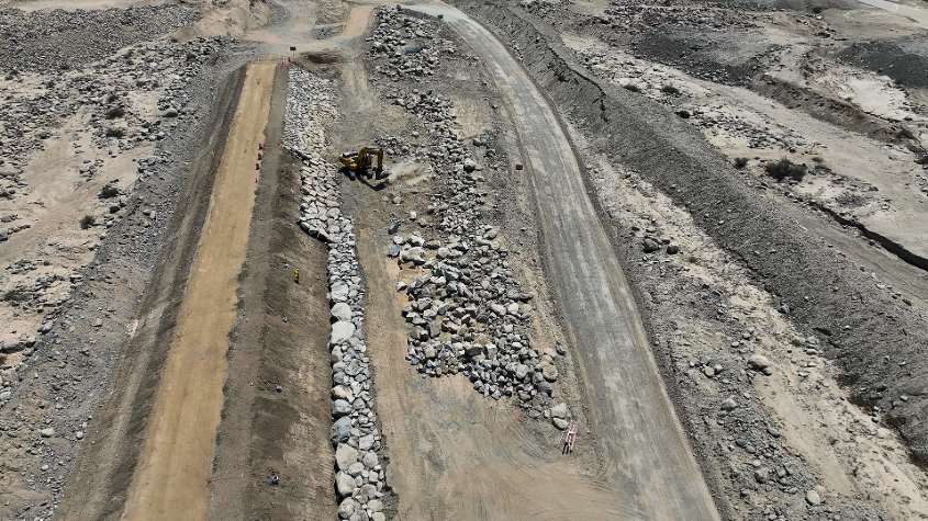 Proyecto Quebrada Cansas demuestra su efectividad al mitigar daños durante intensas lluvias en Ica