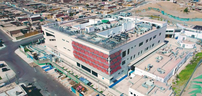 Áncash: Hospital de Huarmey alcanza 82.24 % de avance