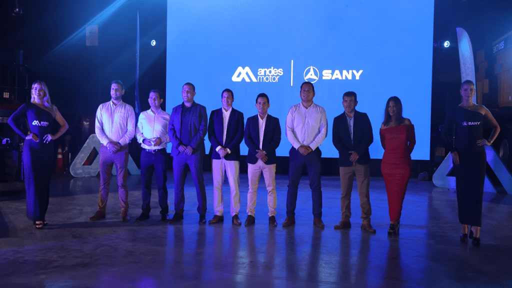 Sany camión minero montacargas