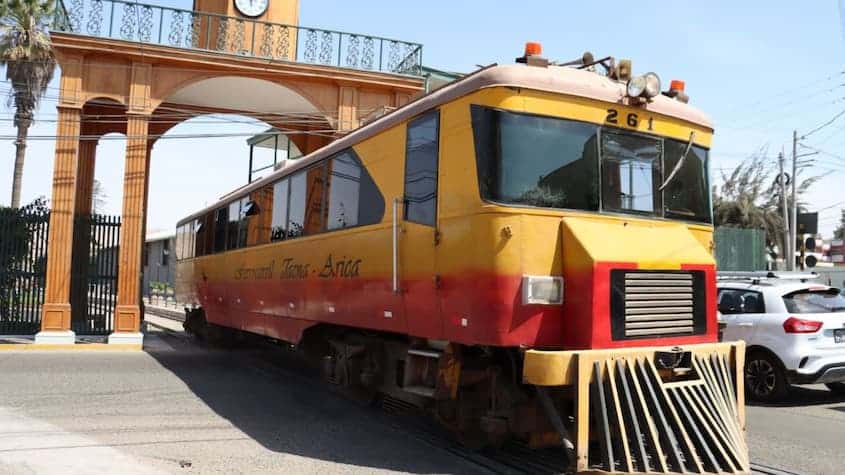 Ferrocarril en Tacna