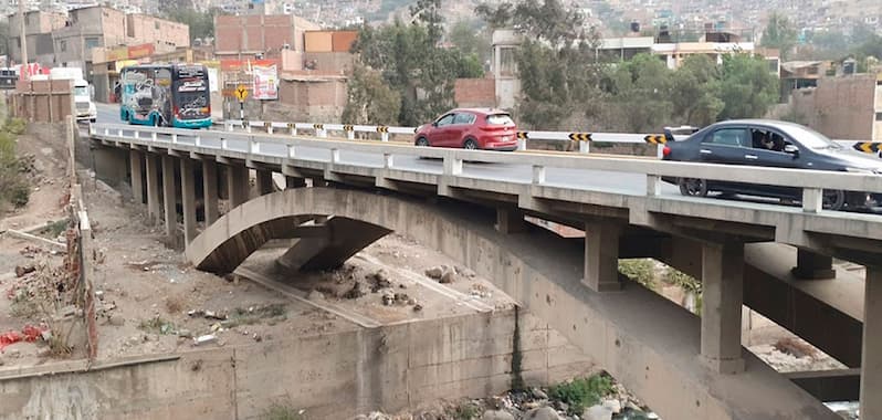 Advierten que más de 70 puentes presentan condiciones de riesgo