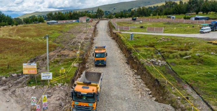 Construcción de carretera