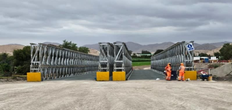 Moquegua: Ponen en funcionamiento desvío provisional para construir puente Montalvo  