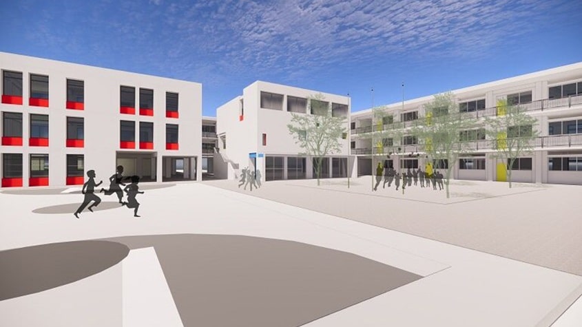 Ecuador: Construyen colegio en Amaguaña con inversión de US$ 2,7 millones