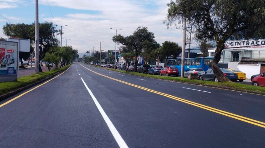 Ecuador: Avanzan mejoras en la Av. Galo Plaza Lasso en Quito