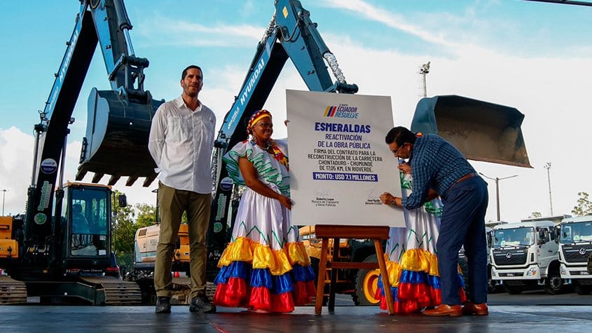 Ecuador: Gobierno anuncia reconstrucción de la vía Chontaduro – Chumundé