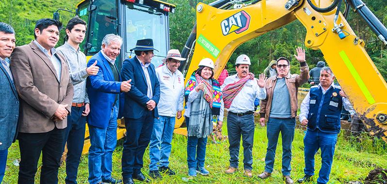 Inician construcción de planta para masificación de gas natural en Huancavelica