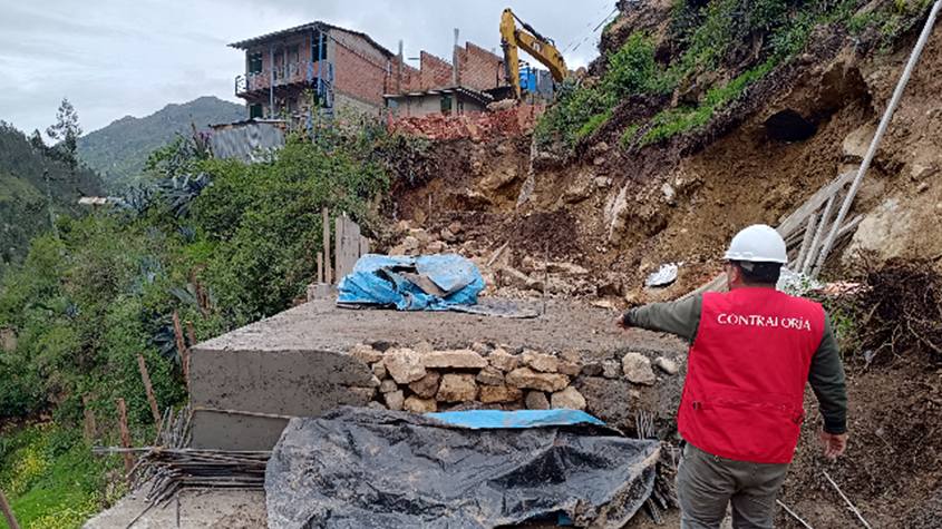 Pasco: Contraloría alerta pagos por trabajos no ejecutados en obra vial en Yanahuanca